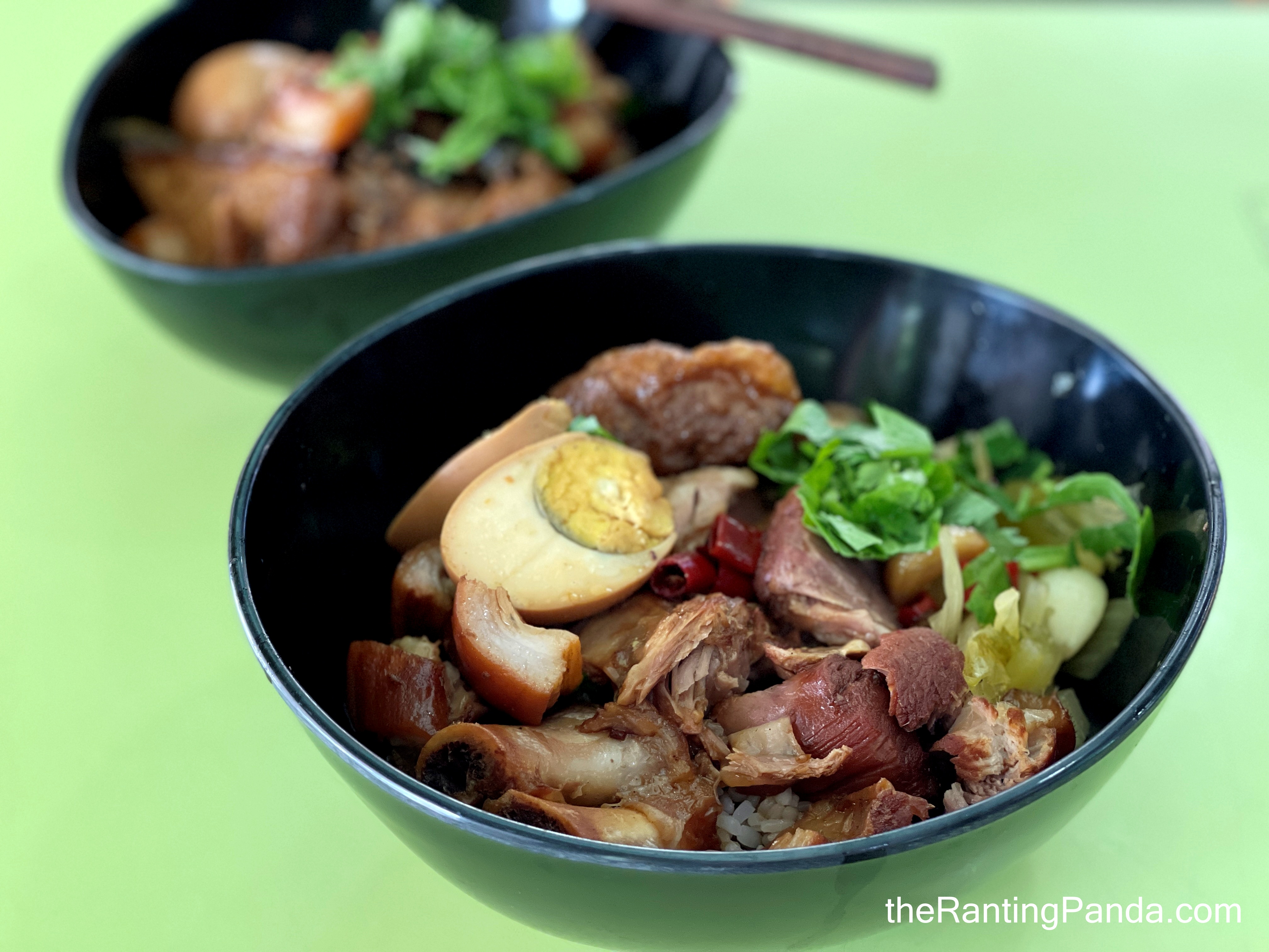 Food Review Lin S Braised At Dunman Food Centre Affordable Hawker Style Taiwanese Lu Rou Fan In Singapore The Ranting Panda